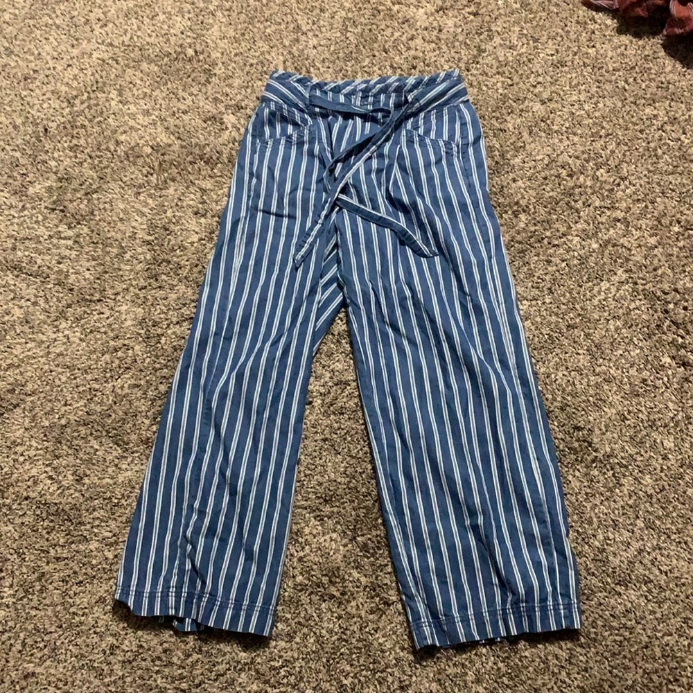 American eagle tie flare pants